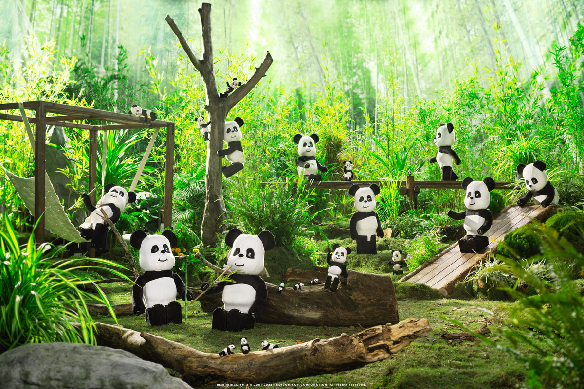 CLOT x MEDICOM TOY BE@RBRICK PANDA