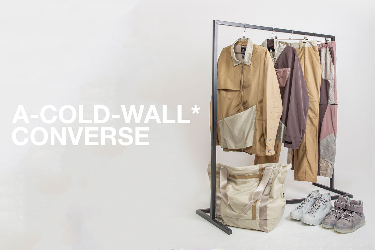 A-COLD-WALL* x Converse Collaboration features striking takes on iconic models!