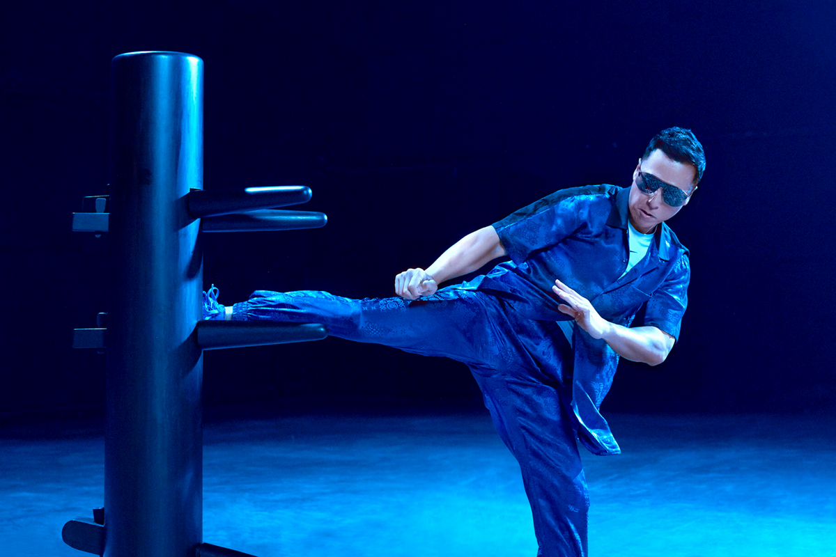Donnie Yen Stars in CLOT x Nike’s "ROYALE UNIVERSITY BLUE SILK" Air Force 1 Campaign Directed By Wing Shya