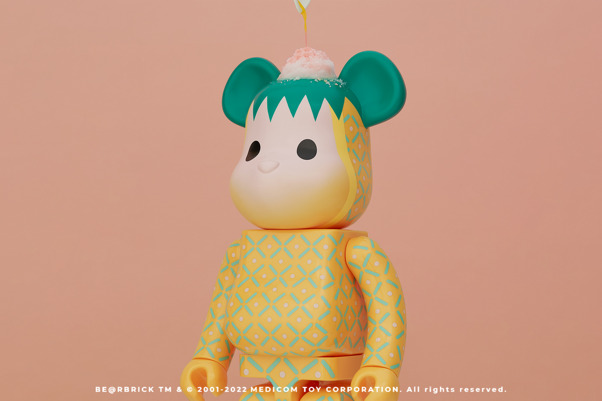 How to Enter the Raffle: CLOT x MEDICOM TOY BE@RBRICK "SUMMER FRUITS" PINK PINEAPPLE