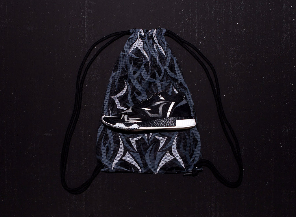 Exclusive Black Alienegra Mesh Bag