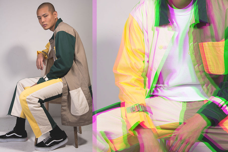 AïE's Latest Collection Is a Lesson in Colorblocking
