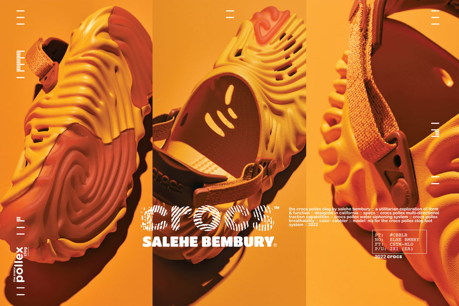COMING SOON: SALEHE BEMBURY X CROCS POLLEX CLOGS "COBBLER"