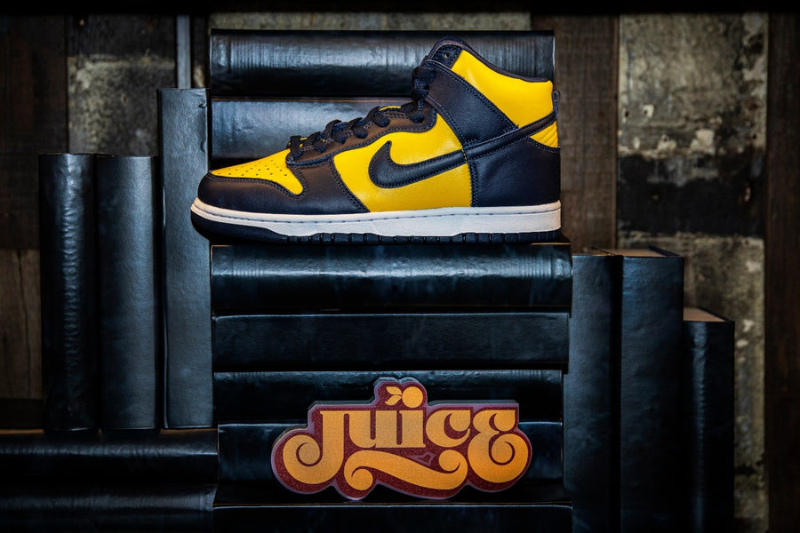 A Recap of the Nike Dunk High SP Michigan Release at JUICE!