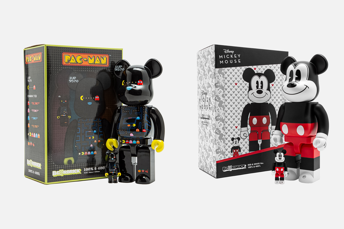 MEDICOM TOY RELEASES DISNEY AND PAC-MAN BE@RBRICK!