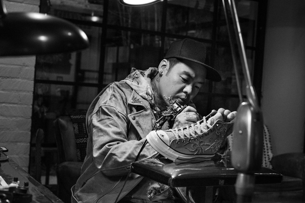 DR. WOO AND CONVERSE TAKE A NEW SPIN ON THE CHUCK 70s