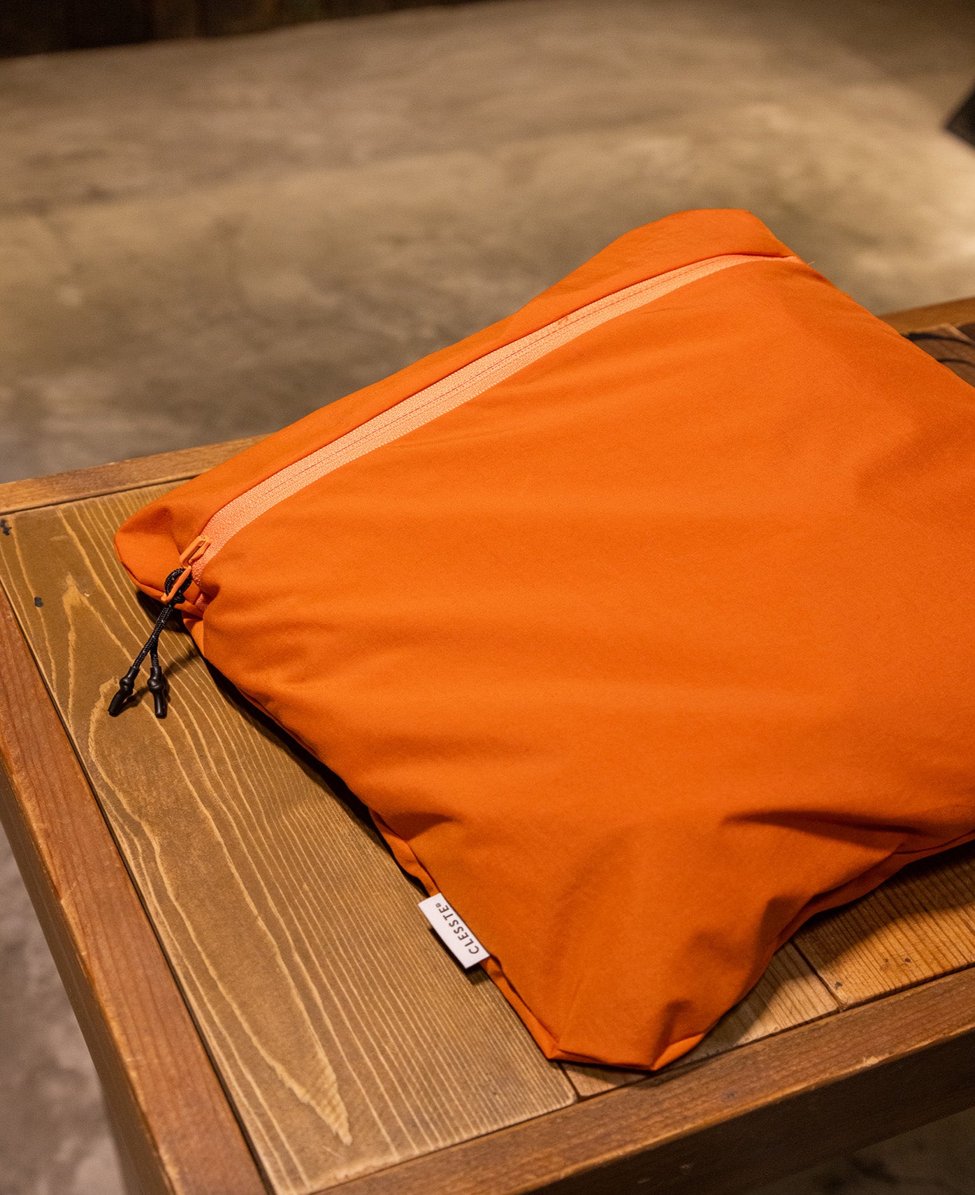 Packable City Anorak Parka (Orange)