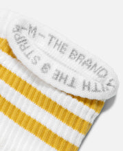 Mid Cut Crew Socks (White)