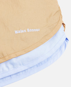 Nylon Layered Shorts (Beige)