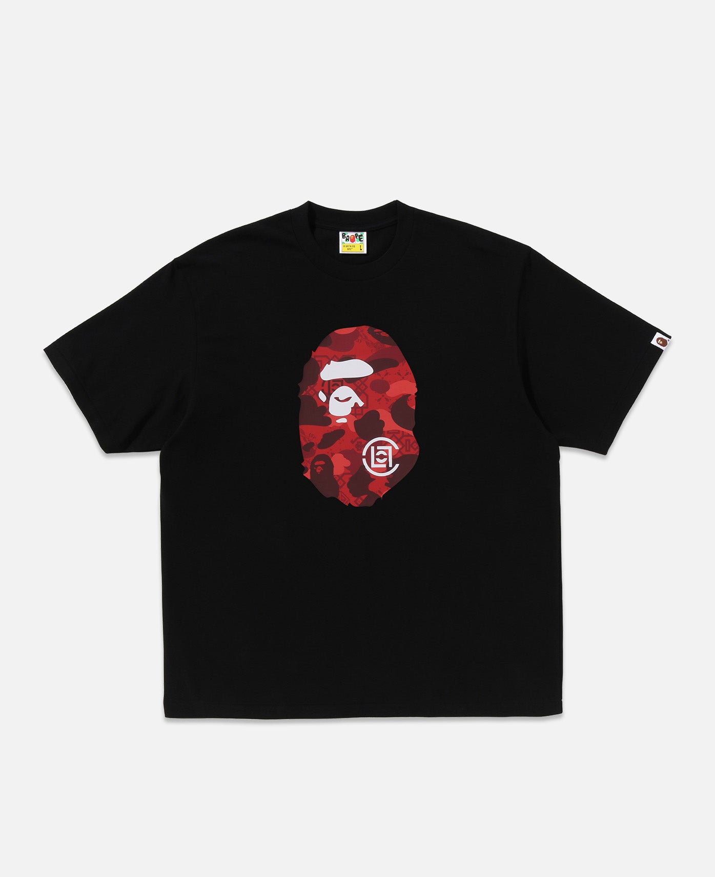 Camo Ape Head T-Shirt (Black)