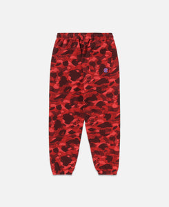 Camo Logo Sweat Pants (Red)