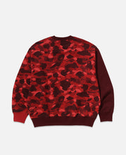 Camo Shark Crewneck (Red)