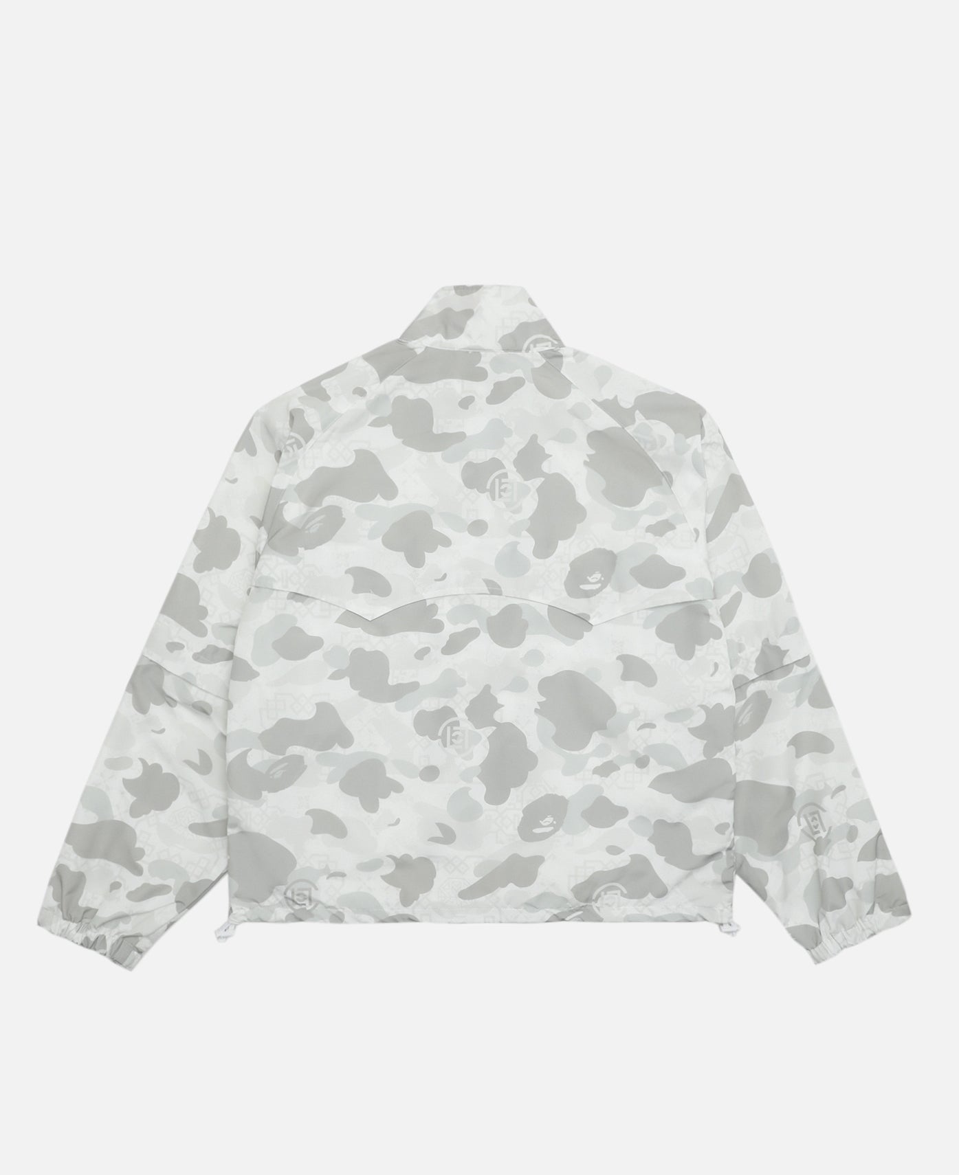 Camo Sleeve Detachable Rain Jacket (Grey)