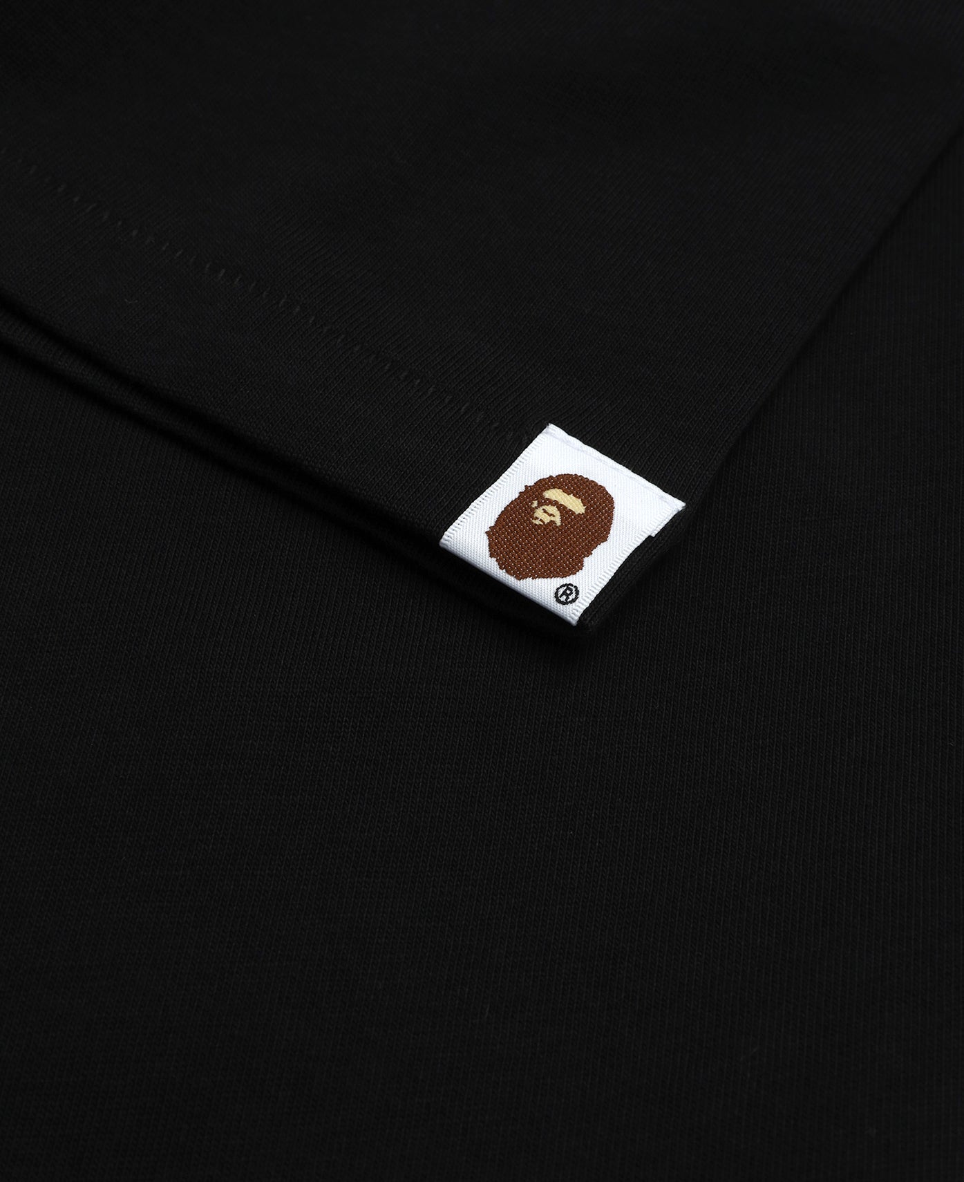 College Relaxed Fit T-Shirt (Black)