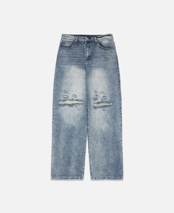 Lax Blowout Denim Light Wash (Blue)