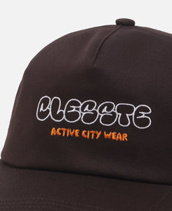 ''Bubble Logo'' Acitve City Trucker Cap (Brown)