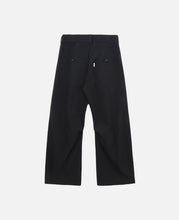 City Uniform Barrel Leg Easy Pants (Black)