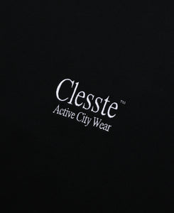Enbroidery T-Shirt With Drawstrings 002 (Black)