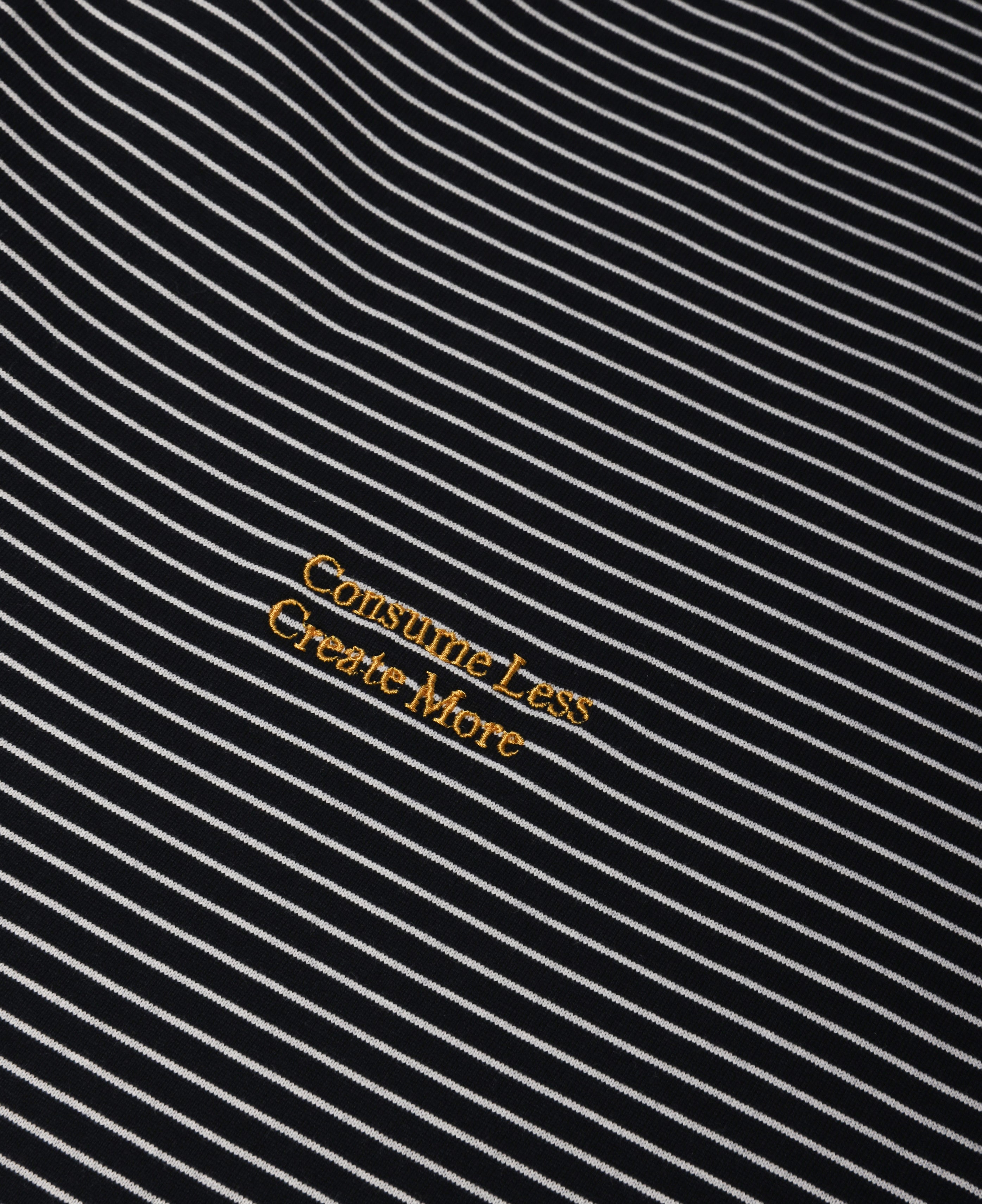 C X Concept Striped L/S T-Shirt (Navy)
