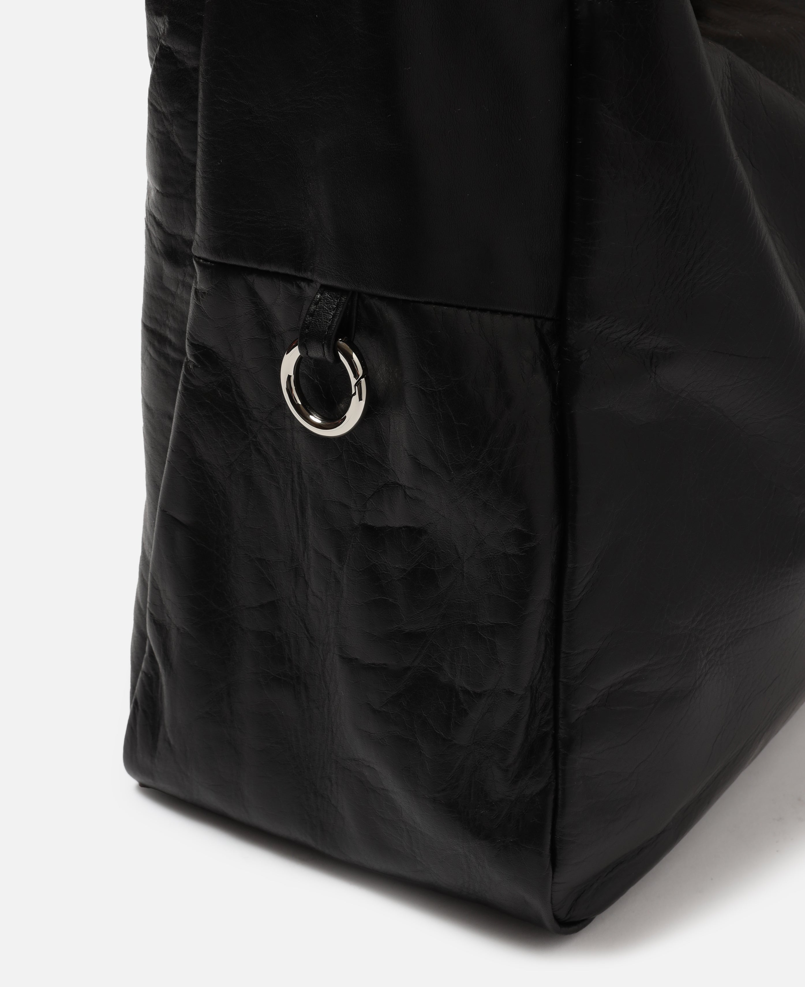 Leather Holiday Bag Large (Black)