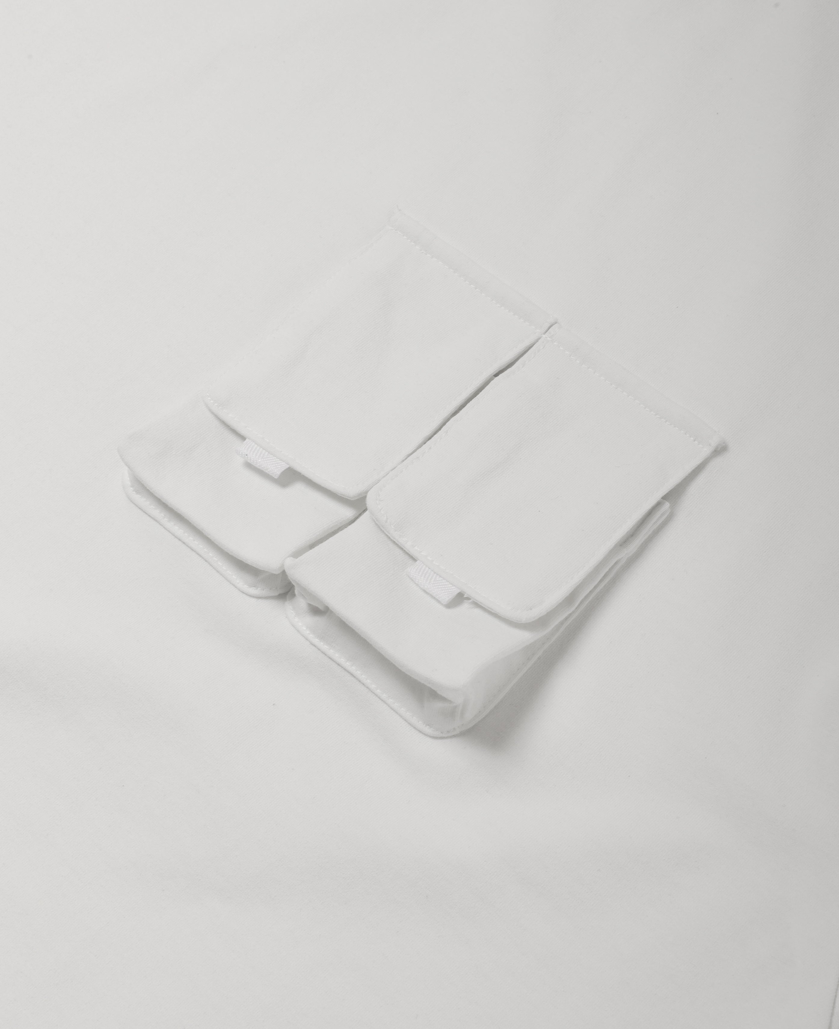 Multi Pocket T-Shirt (White)
