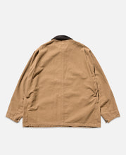 Vintage Dyed City Utility Coat (Beige)