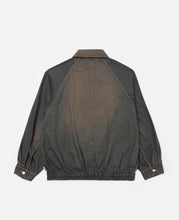 Vintage Dyed Selvedge Denim City Utility Jacket (Beige)