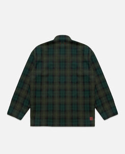 Checked Jacquard Shirt (Green)