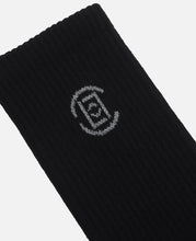 CLOT Jacquard Logo Socks (Black)