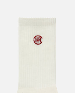 CLOT Logo Socks (Off-White)