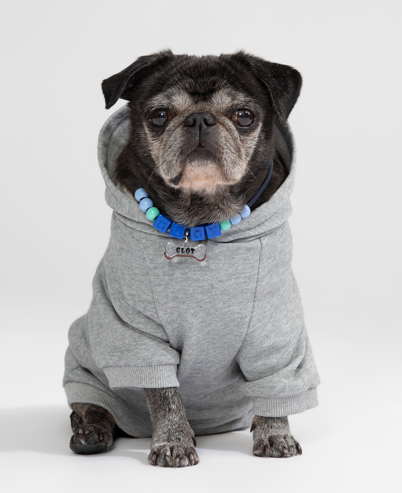 CLOT x AFGK Pet Hoodies (Grey)
