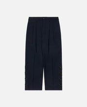 Crisscrossed Pants (Navy)