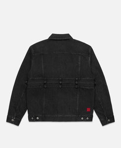 Detachable Denim Jacket (Black)