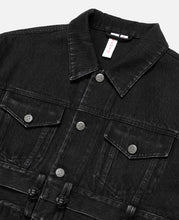 Detachable Denim Jacket (Black)