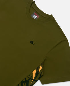 Egra Panel T-Shirt (Olive)