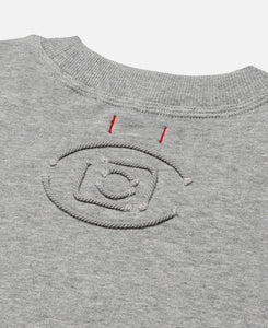 Elbow Patch Crewneck (Grey)