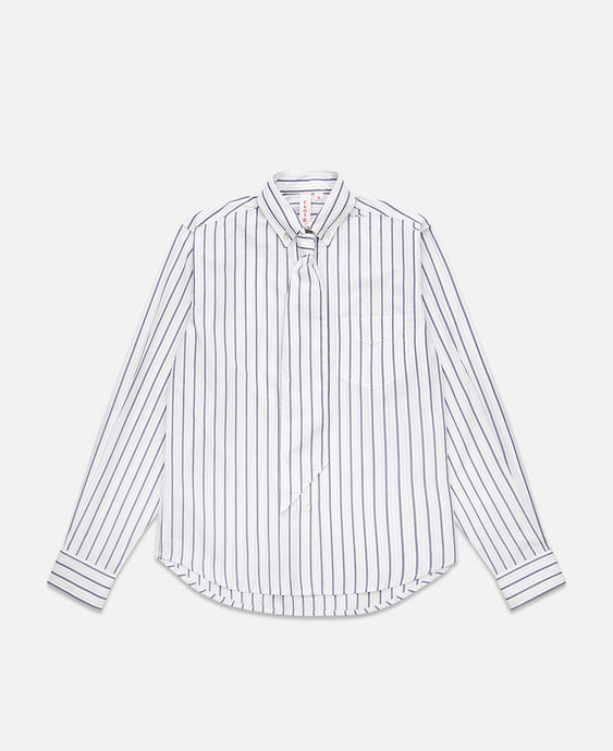Ladies Stripe Shirt (White)