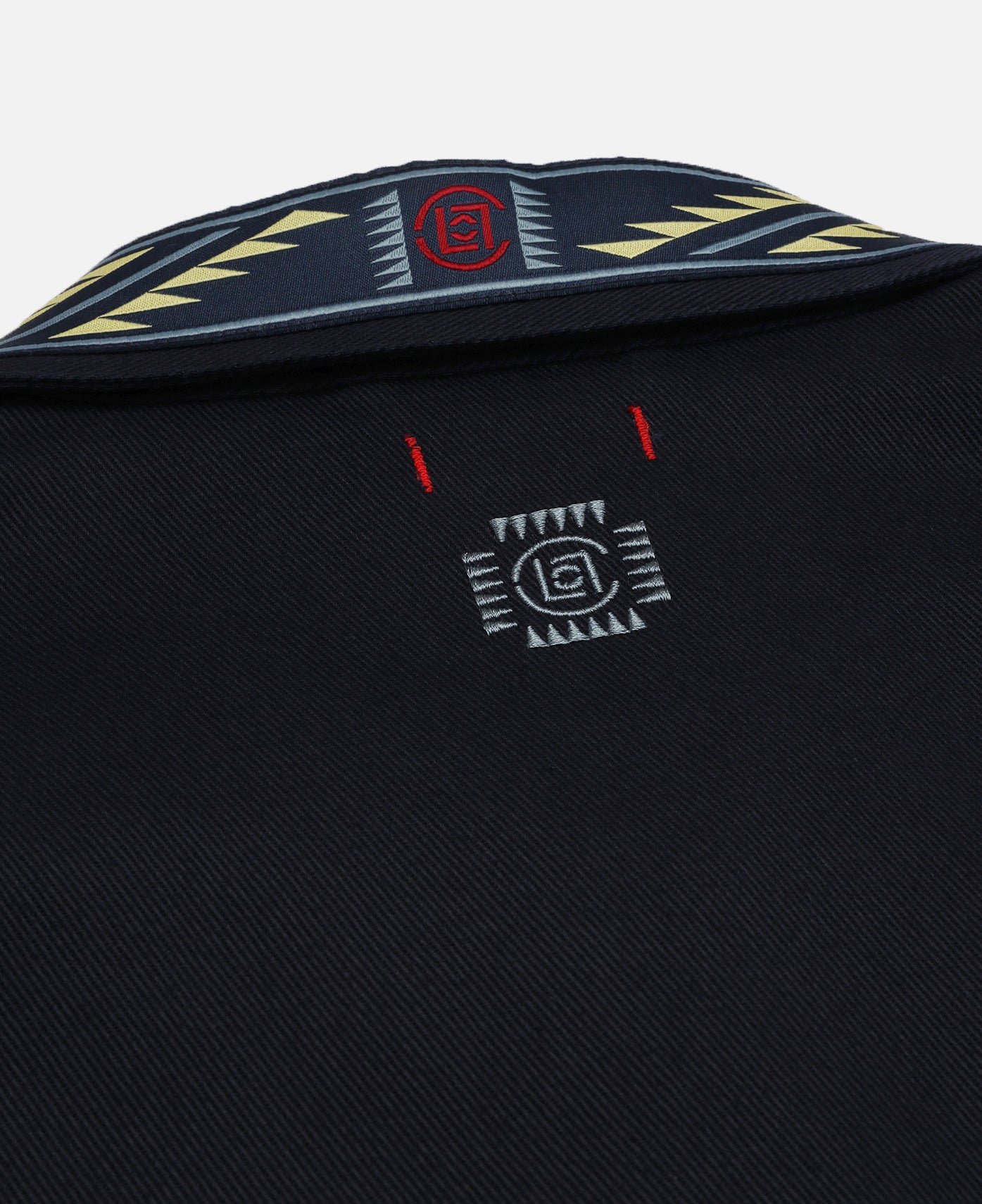 Paisley Chinese Shirt (Navy)