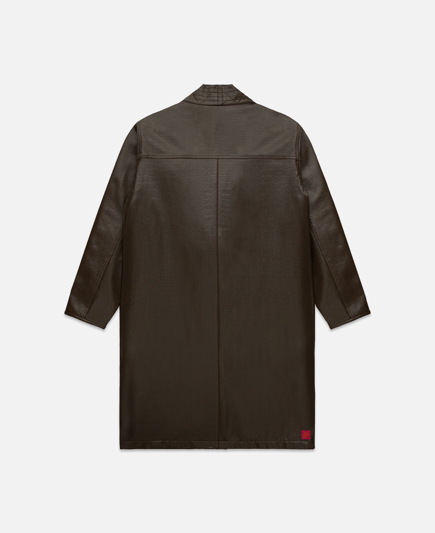 Leather Kimono (Brown)