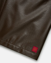 Leather Kimono (Brown)