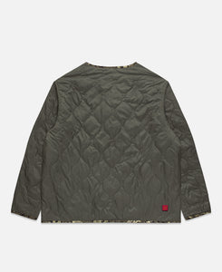 Reversible Quilt Jacket (Navy)