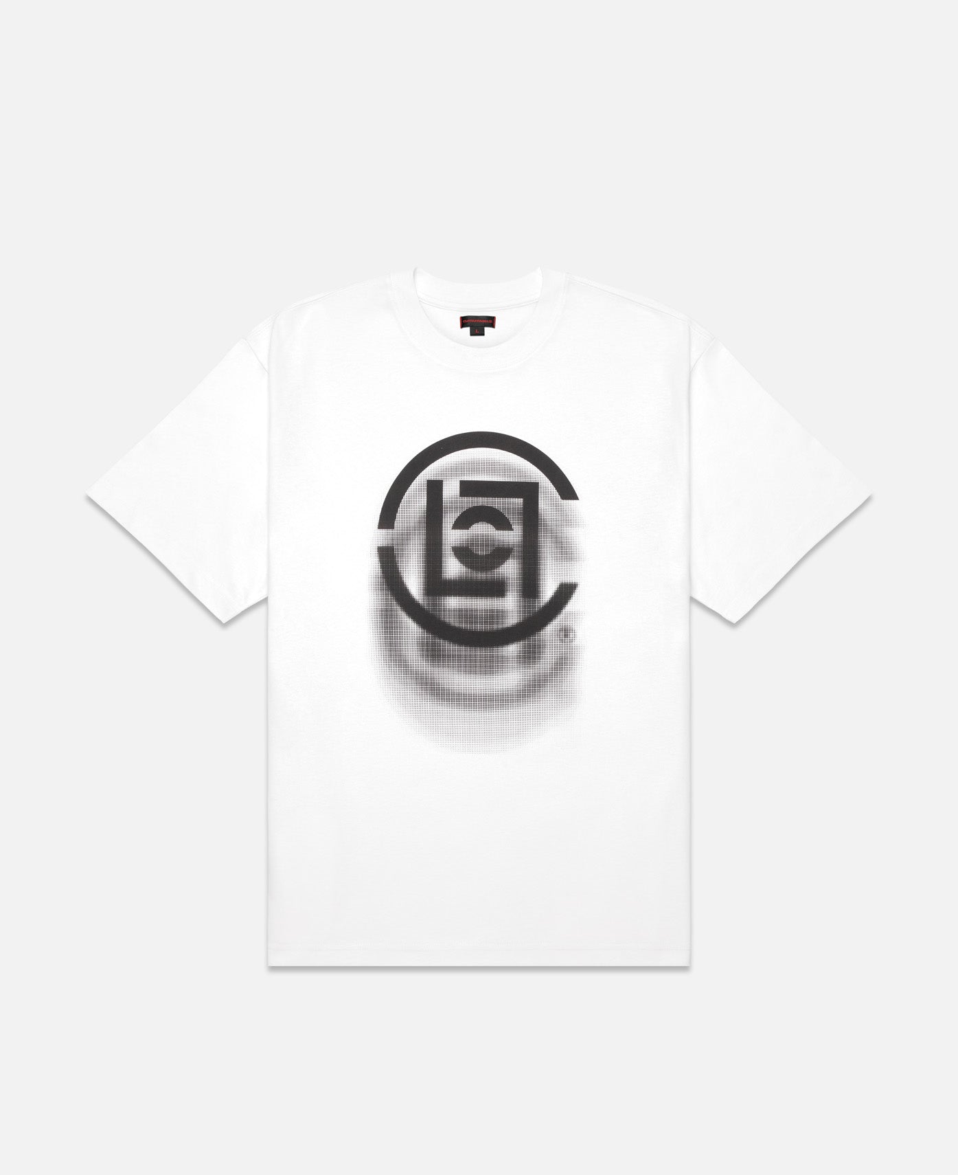 Shadow Print T-Shirt (White)