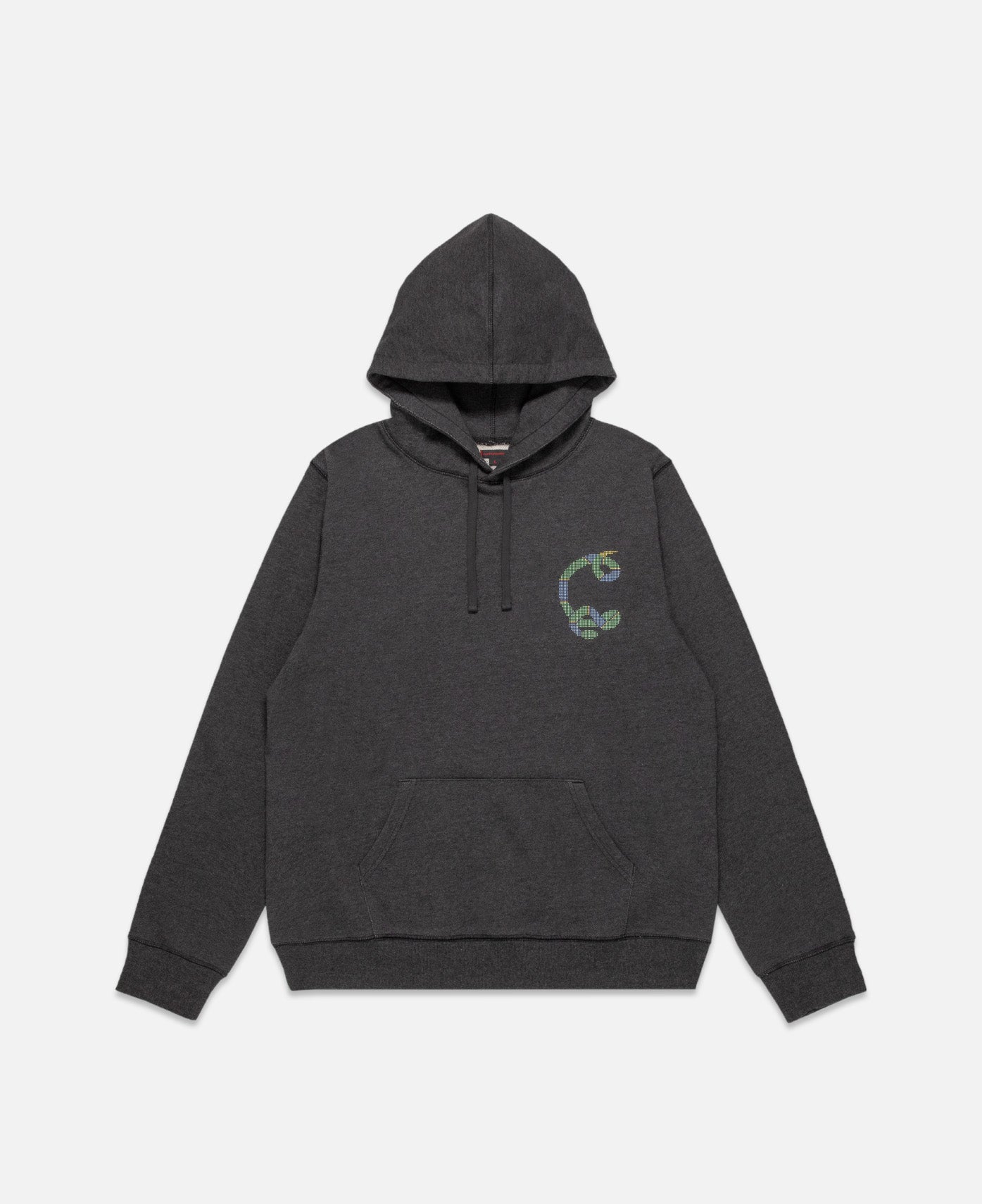 Snake Print Hoodie (Charcoal)