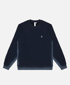 Spray Print Sweatshirt (Blue)