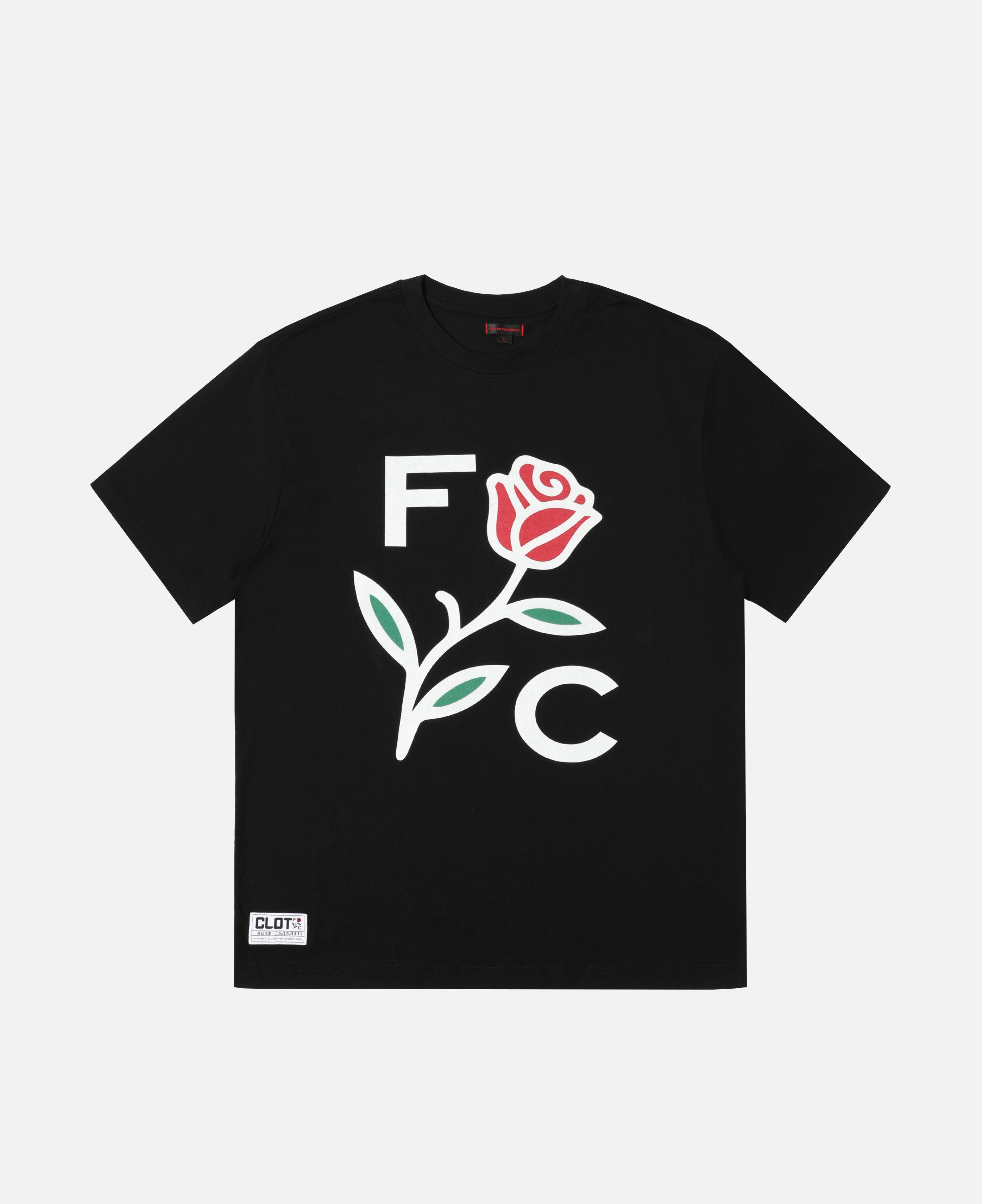 CLOT FC Flower T-Shirt (Black)