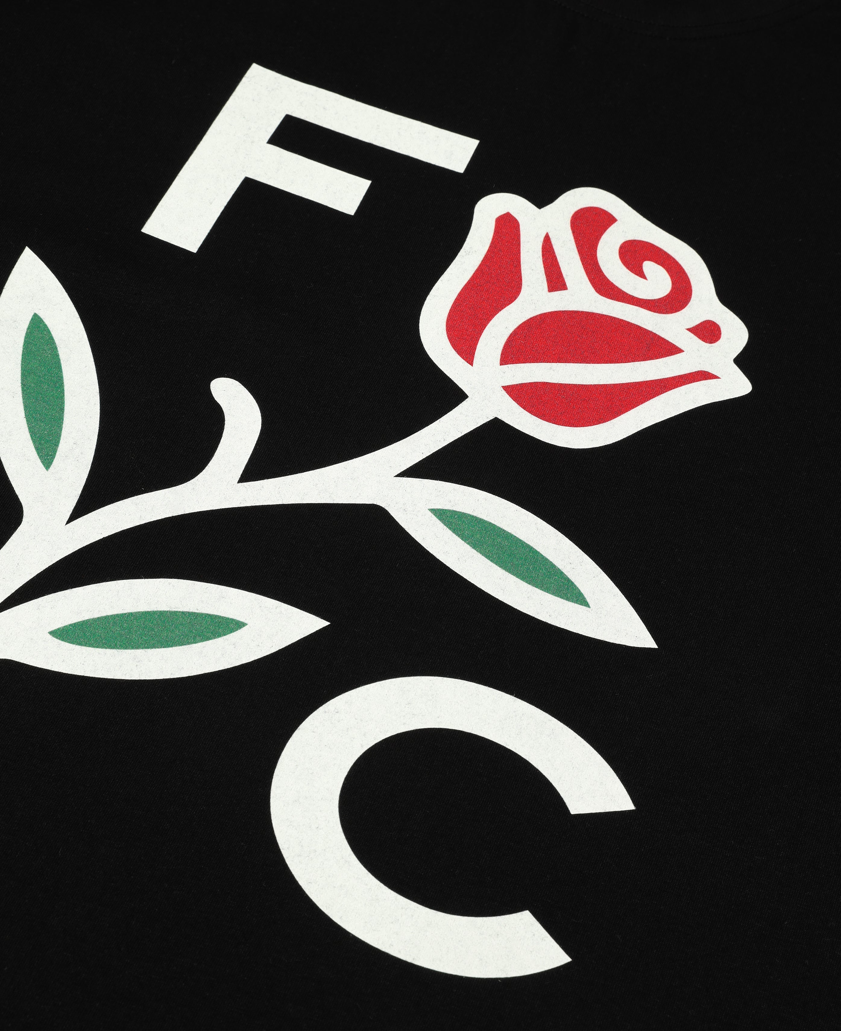 CLOT FC Flower T-Shirt (Black)