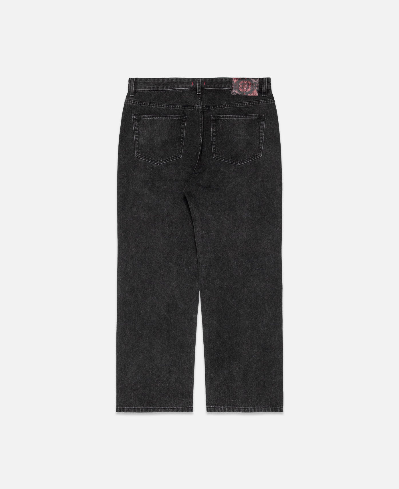 Straight Leg Jeans (Black)