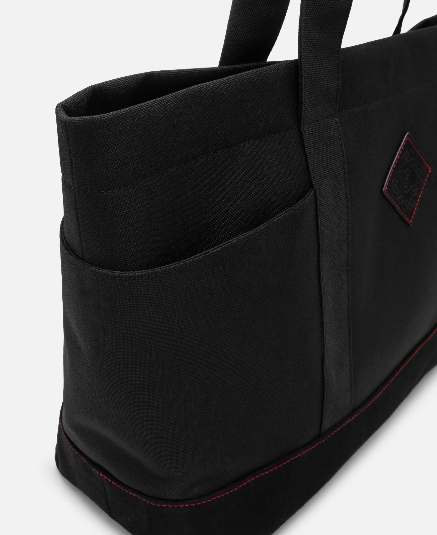 Suede Tote Bag (Black)