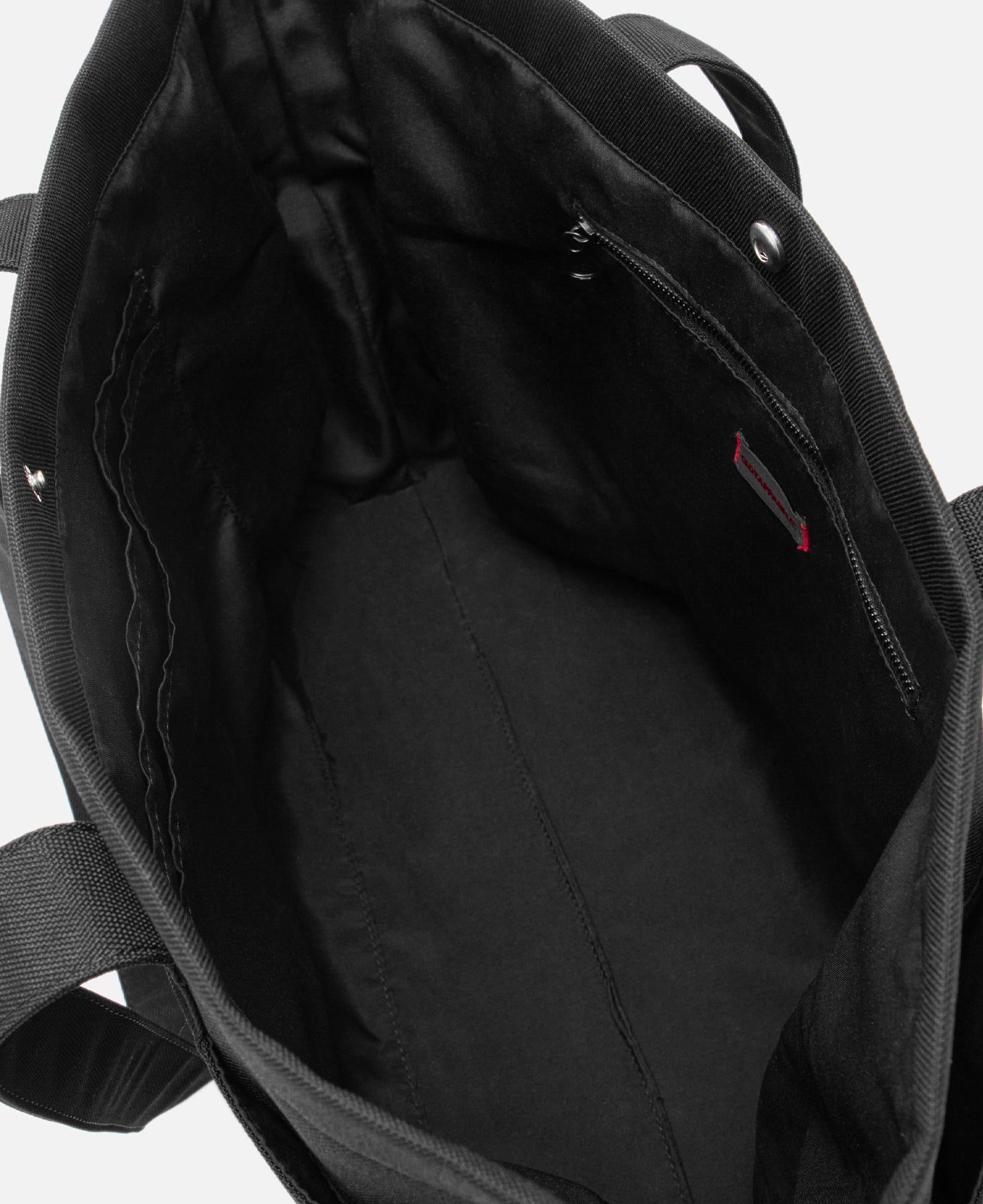 Suede Tote Bag (Black)