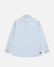 Washed Chinese Shirt (Blue)